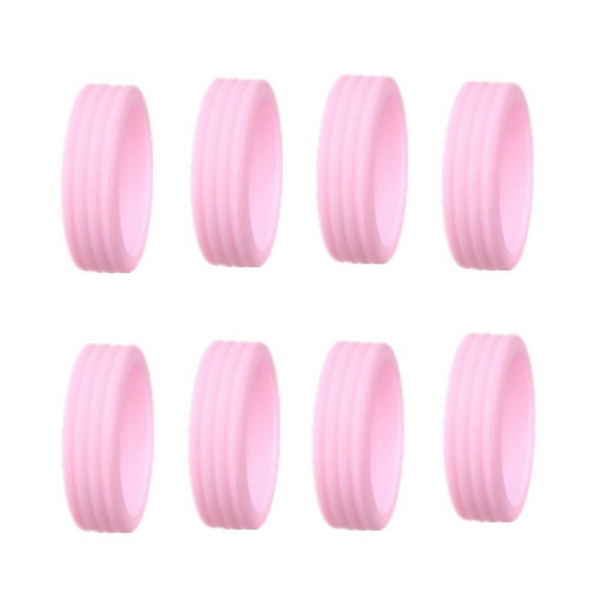 Silicone Luggage Wheel Covers Silent Silicone Wheel Covers Protect Pink