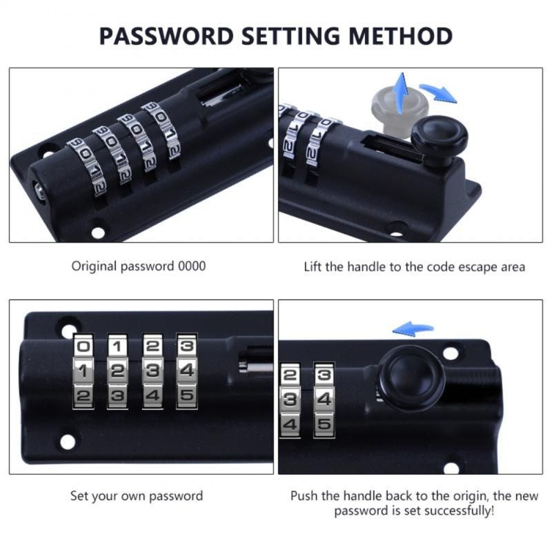 Screw Latch Door Handle Lock