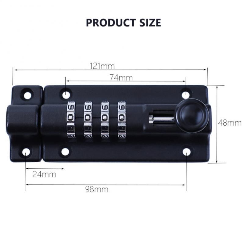 Screw Latch Door Handle Lock