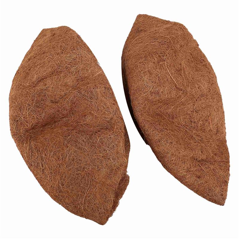 14 Inch Liner for Planters 2PCS Round Repment Plant Basket Liners Natural Fiber Liner for Hanging Basket