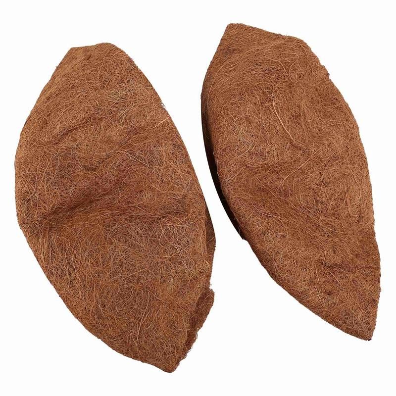 14 Inch Liner for Planters 2PCS Round Repment Plant Basket Liners Natural Fiber Liner for Hanging Basket