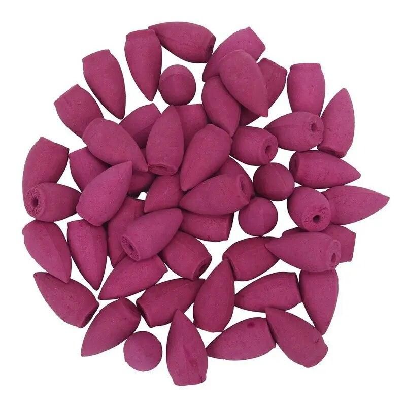 Hot Sale 100pcs Reflux incense cones aromatherapy Lavender Rose Jasmine