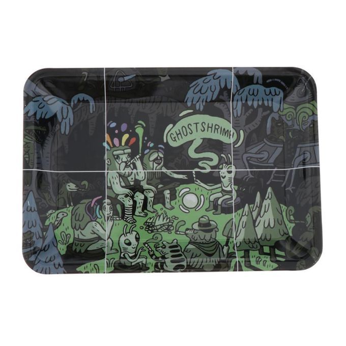 Rolling Tray Roll Up  Metal Tray Metal Plate Tray F