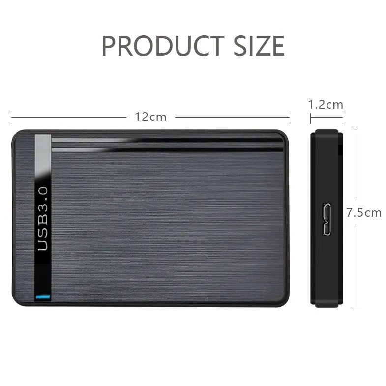 2.5inch USB3.0 Hard Drive External HDD Enclosure Case