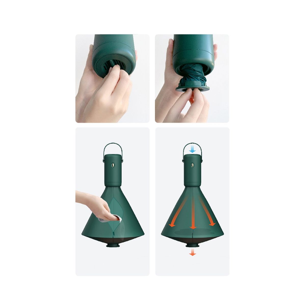 Portable Clothes Dryer 250W Multifunctional Small Dryer