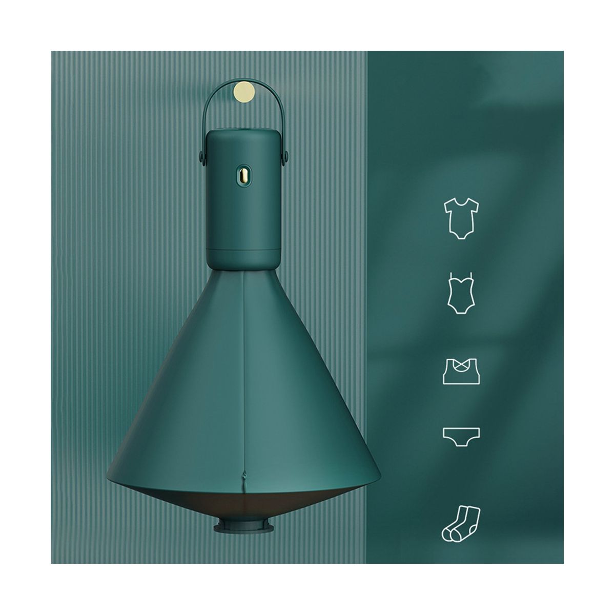 Portable Clothes Dryer 250W Multifunctional Small Dryer