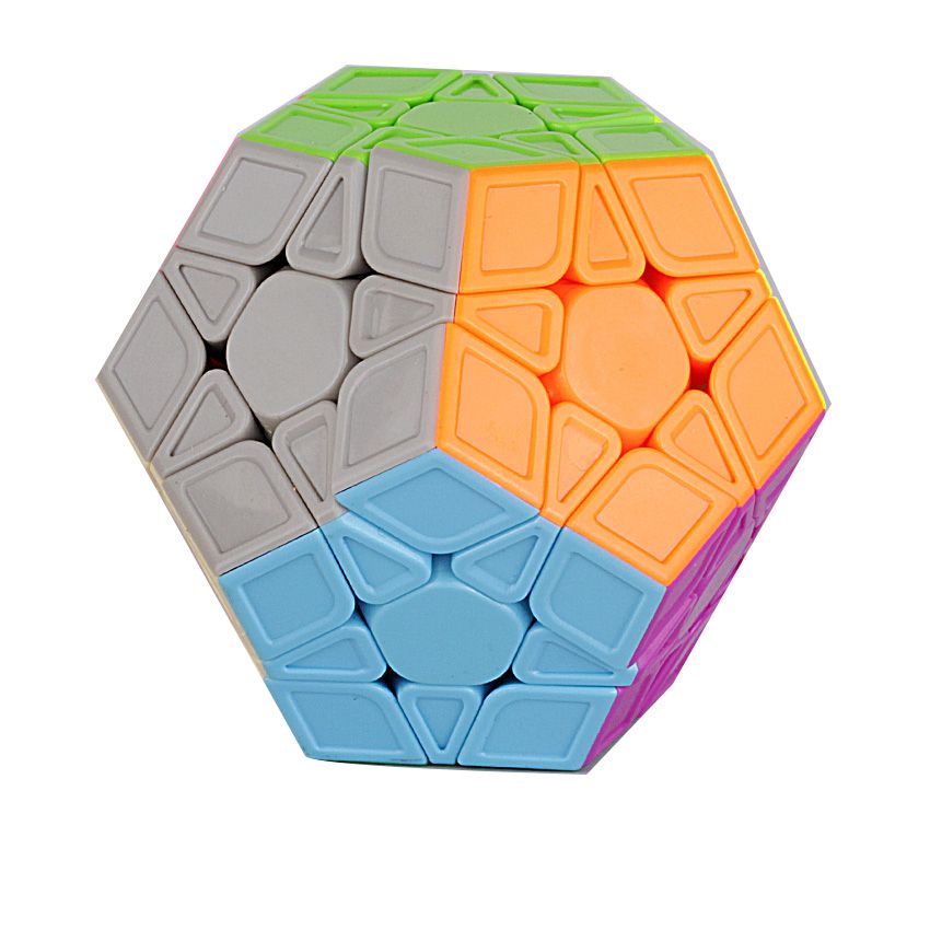 3In1 Speed Cube BUNDLE (Skewb, Pyraminx & Megaminx) - Multi