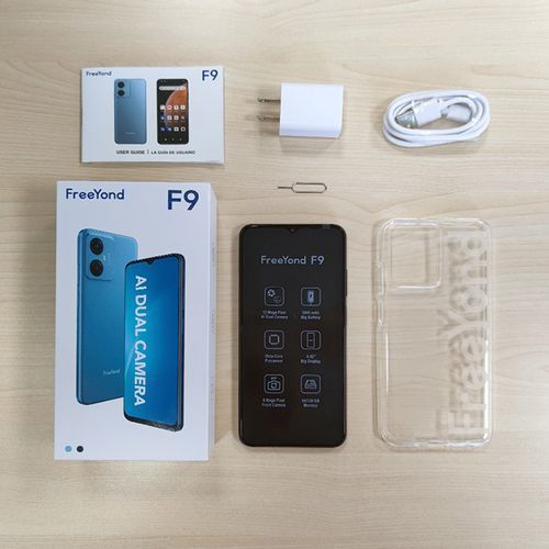 F9,3GB+128GB,6.52",4G, Smartphone 5000mAh,Blue