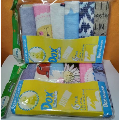 Baby Towel 3in1 And Soft Mouth Cloth 12 In 1 Baby Gift Sets