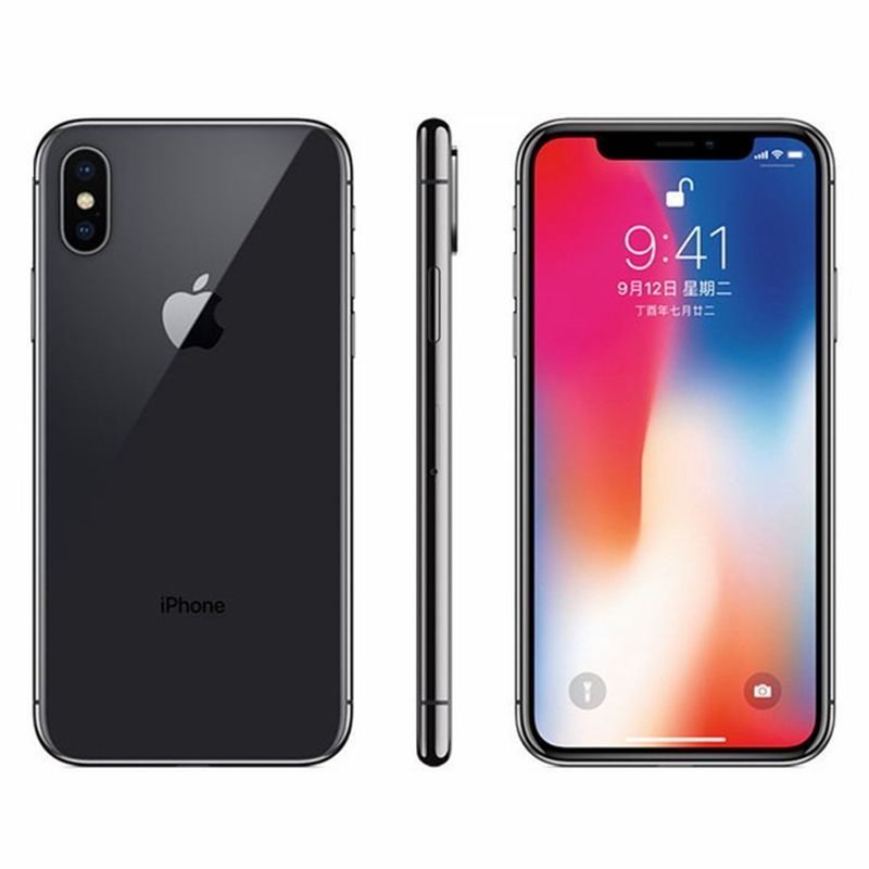 IPhone X 3GB RAM+64GB(Renewed)  -Black