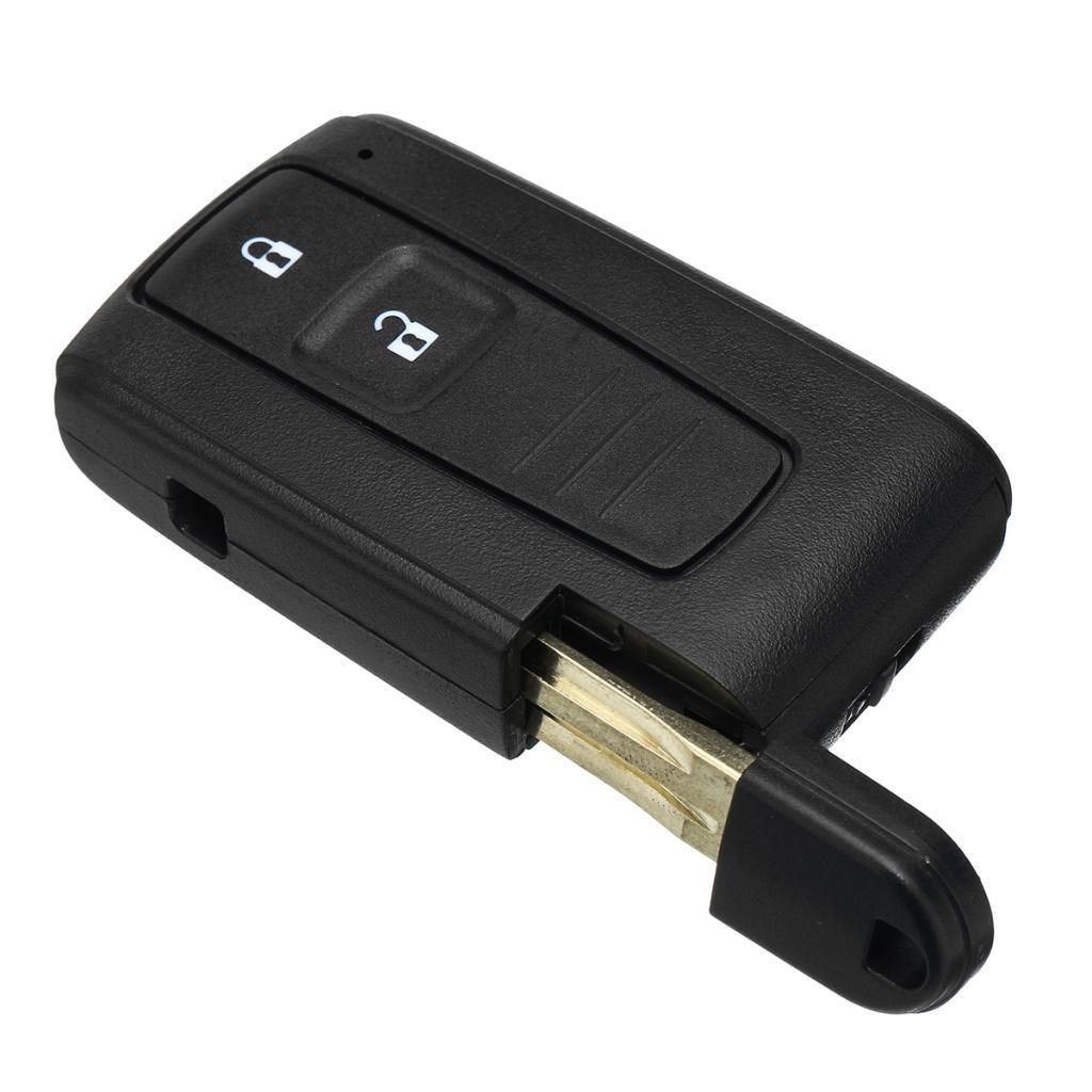 2 Buttons New Remote Smart Key Fob Shell Case For  Corolla Verso Prius