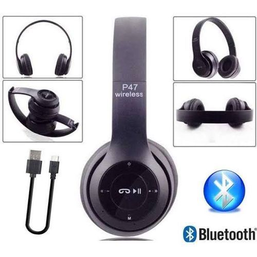 Wireless Bluetooth 5.0 Stereo OverEar Foldable Headphone