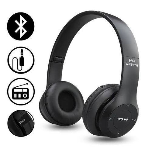 Wireless Bluetooth 5.0 Stereo OverEar Foldable Headphone