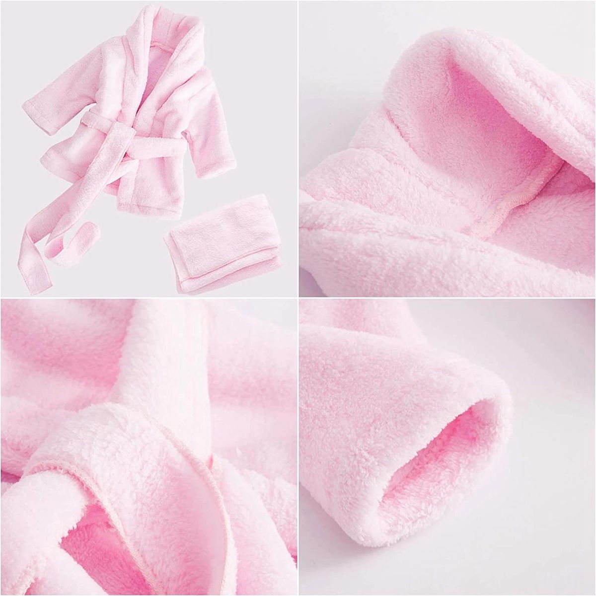 Soft Baby Photography Prop, Bathrobe Outfits, Robe Bath