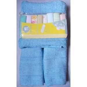 Baby Towel 3in1 And Soft Mouth Cloth 8 In 1 Gift Sets