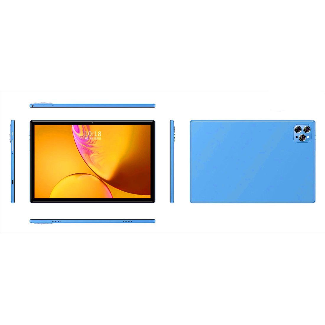 Notebook7 10.1” Tablet 512GB Rom 8GB Ram 5G  Dual Sim Bluetooth Keyboard Earbuds And Smart Watch