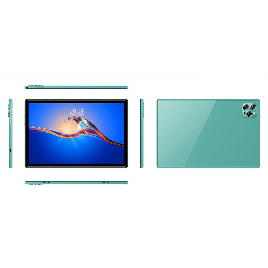 Notebook7 10.1” Tablet 512GB Rom 8GB Ram 5G  Dual Sim Bluetooth Keyboard Earbuds And Smart Watch