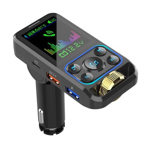 Car FM Transmitter Wireless MP3 Player QC3.0 Fast Charger