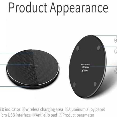 Wireless Phone Charger IPhone And Android Fast Charger