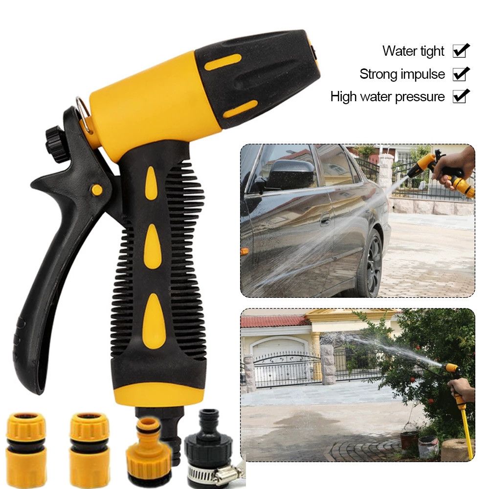 5pcs/set Multifunctional High Pressure Garden Car Spray Washing Water Gun