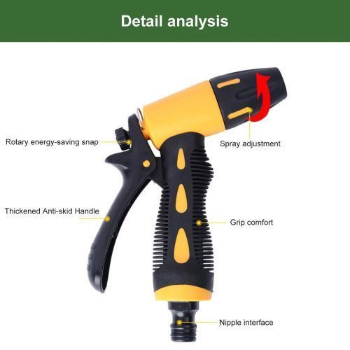 5pcs/set Multifunctional High Pressure Garden Car Spray Washing Water Gun