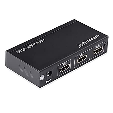 1x2 HDMI Amplifier Splitter Black