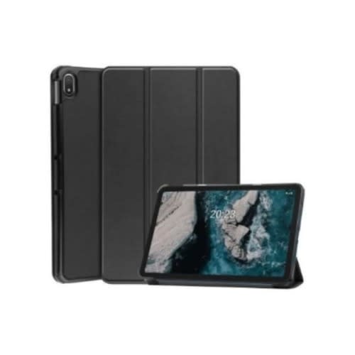 Leather Case For Nokia T20 - Black