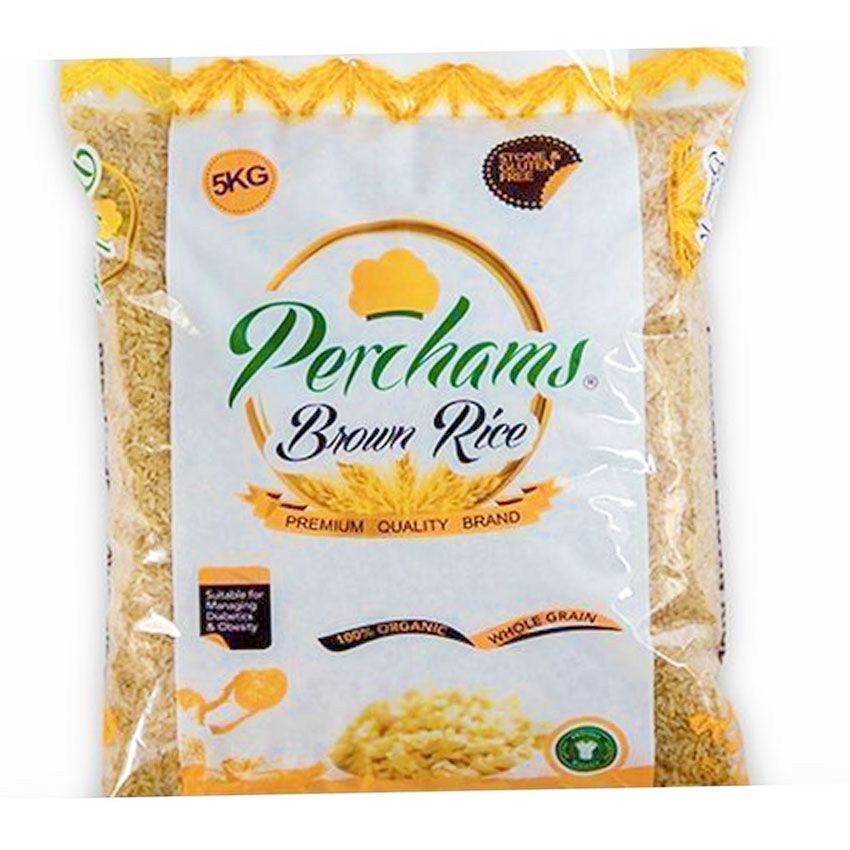 Percham 100% Organic Brown Rice - X5
