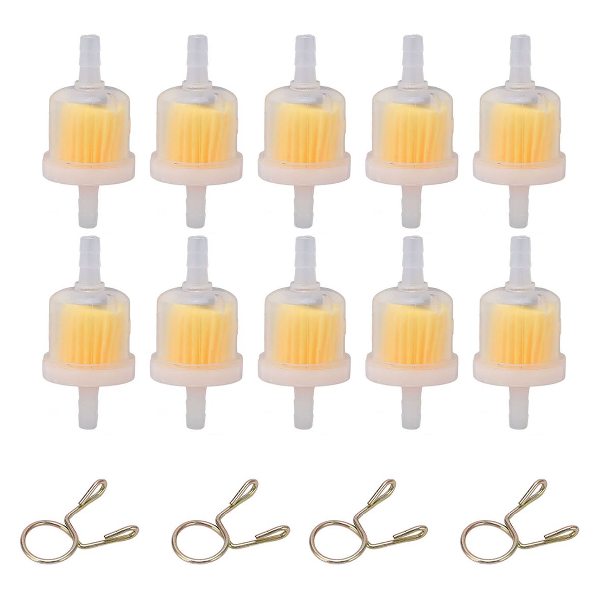 10pcs Universal In Line  Filter High Efficiency