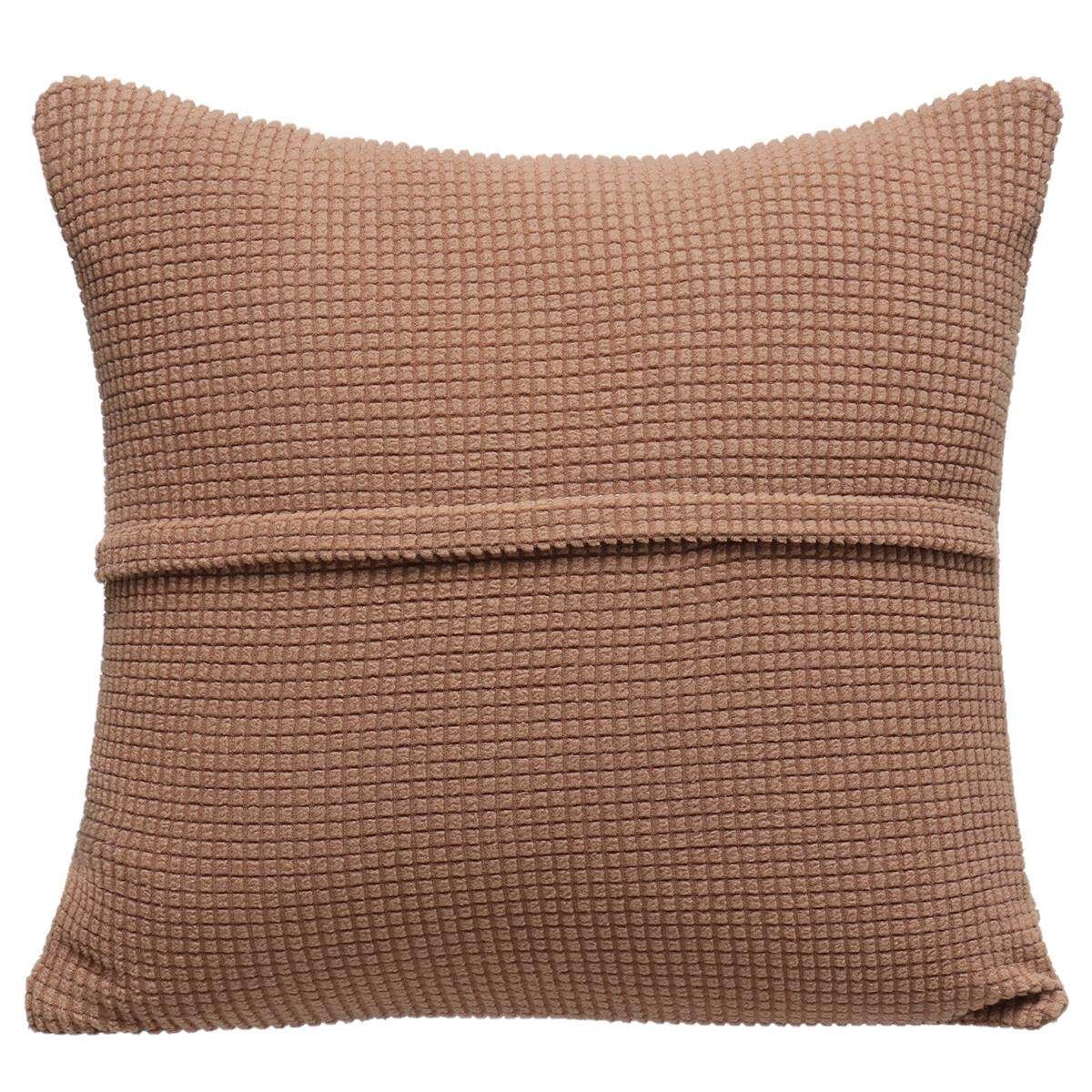 Winter Thicken Spandex Polar Fleece Super Elastic Stretch Sofa Cover Slipcover Couch Living Room 1/2/3/4 Seater Pillow Case Solid Titanium Gourmet 1x Pillowcase