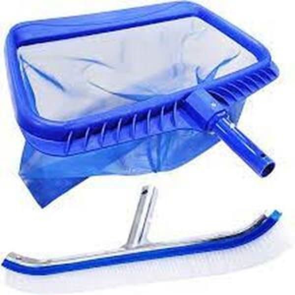 Swimming Pool Brush + Swimming Pool Net