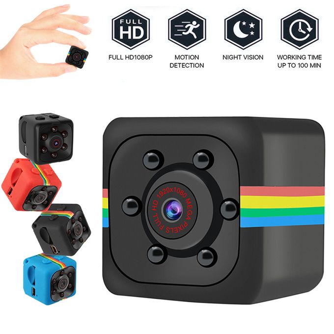 Hidden Mini Camera HD 1080p Night Vision Sensor Camera-Red