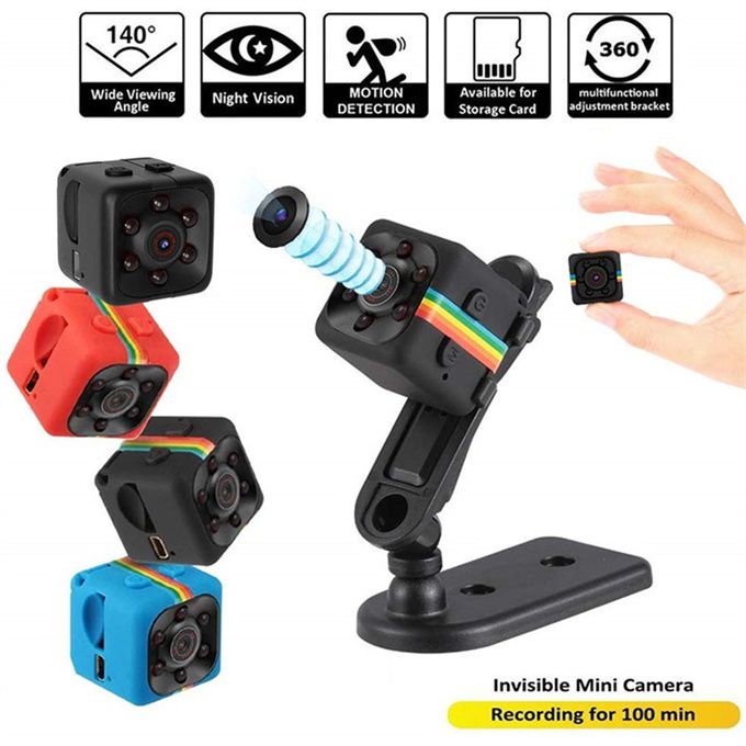 Hidden Mini Camera HD 1080p Night Vision Sensor Camera-Red