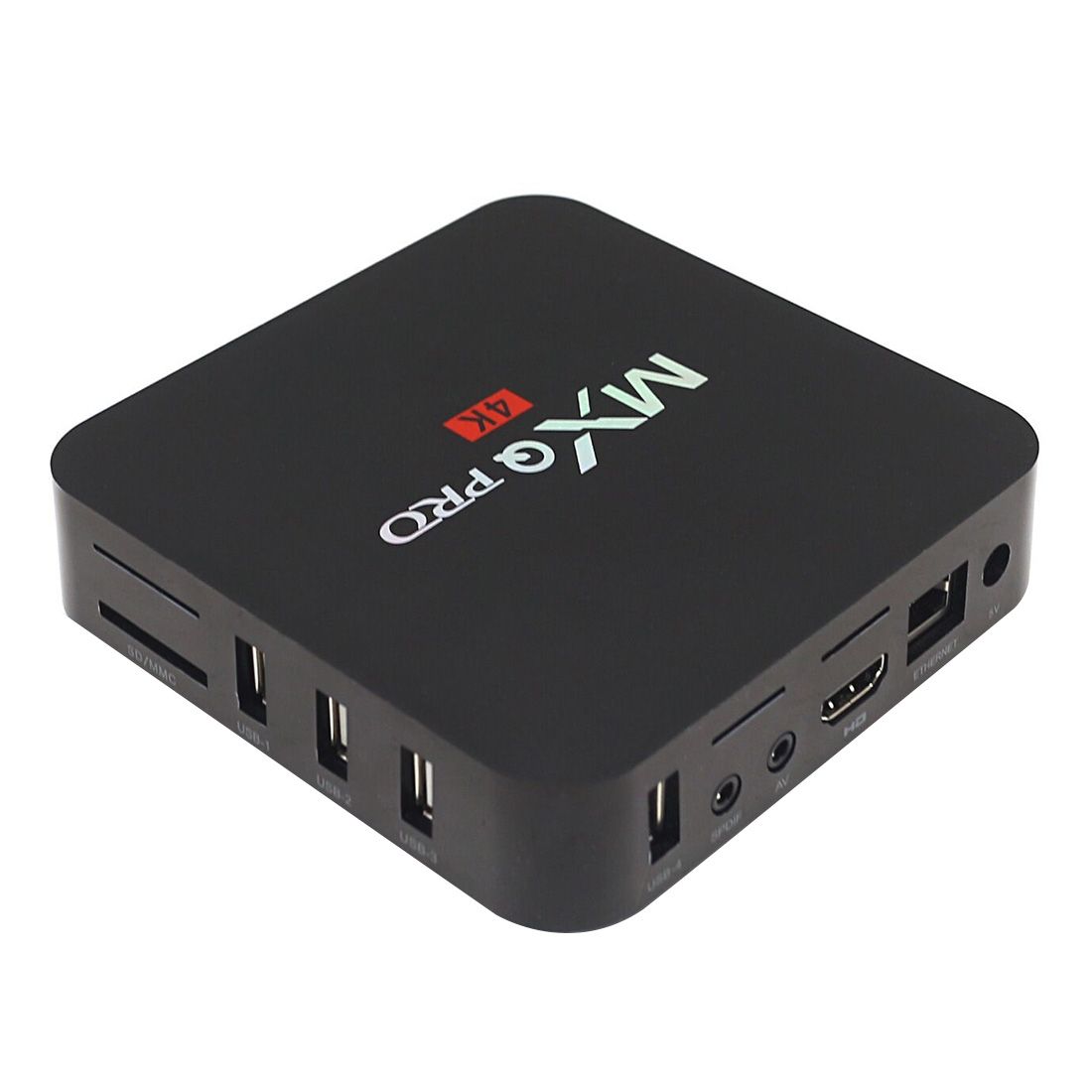 MXQ PROi 1080P 4K HD Smart TV BOX With Remote Controller, Android 7.1 S905W Quad Core Cortex-A53 Up To 2GHz, RAM: 2GB, ROM: 16GB, Support WiFi