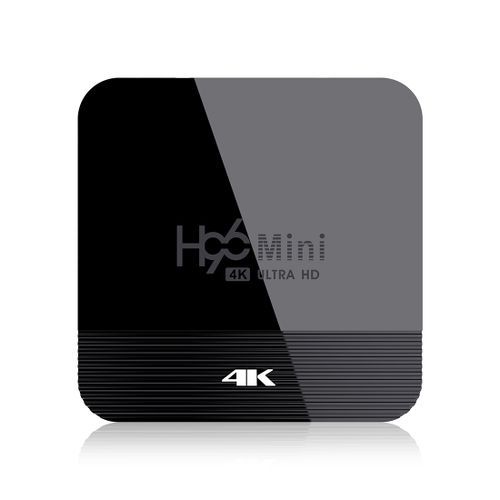 H96 MINI H8 4K UHD Smart TV Box With Remote Controller, Android 9.0 RK3228A Quad-core Cortex-A7, 1GB+8GB, Support WiFi & BT & AV & HDMI & Ethernet