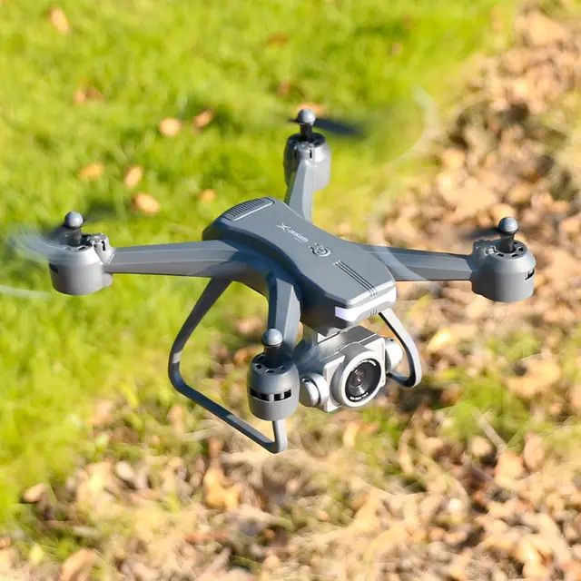 2023 V14 Drone 4K Profession HD Wide Angle Camera WiFi Drone Dual Camera With 2 Batteries & Bag