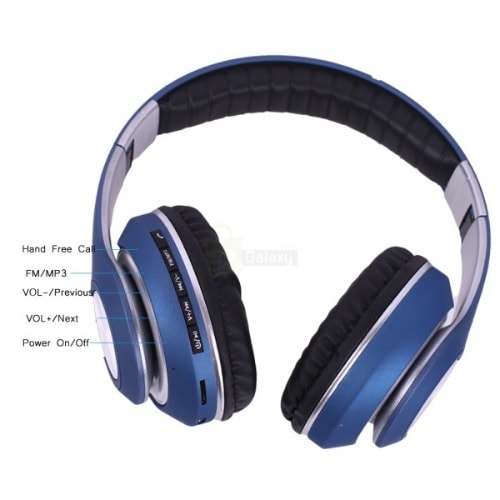 V33 Wireless Stereo Headphone - Blue