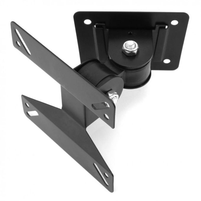Universal Rotated TV PC Monitor Wall Mount Bracket For 14 ~ 24 Inch LCD LED Flat Panel TV With 180 Degrees Around The Pivot