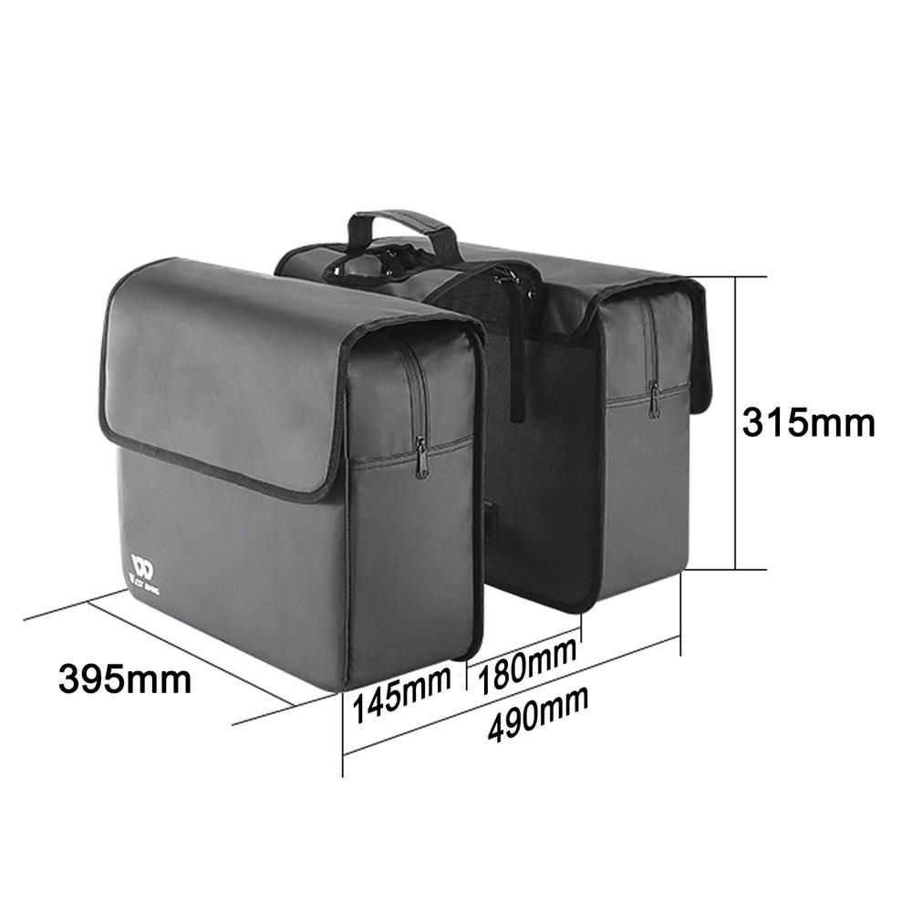 Bicycle Rear Seats Bag Large Capacity Bicycle Carriers Rack Seats Trunk Bags Luggage Carriers Waterproof Cycling Bag