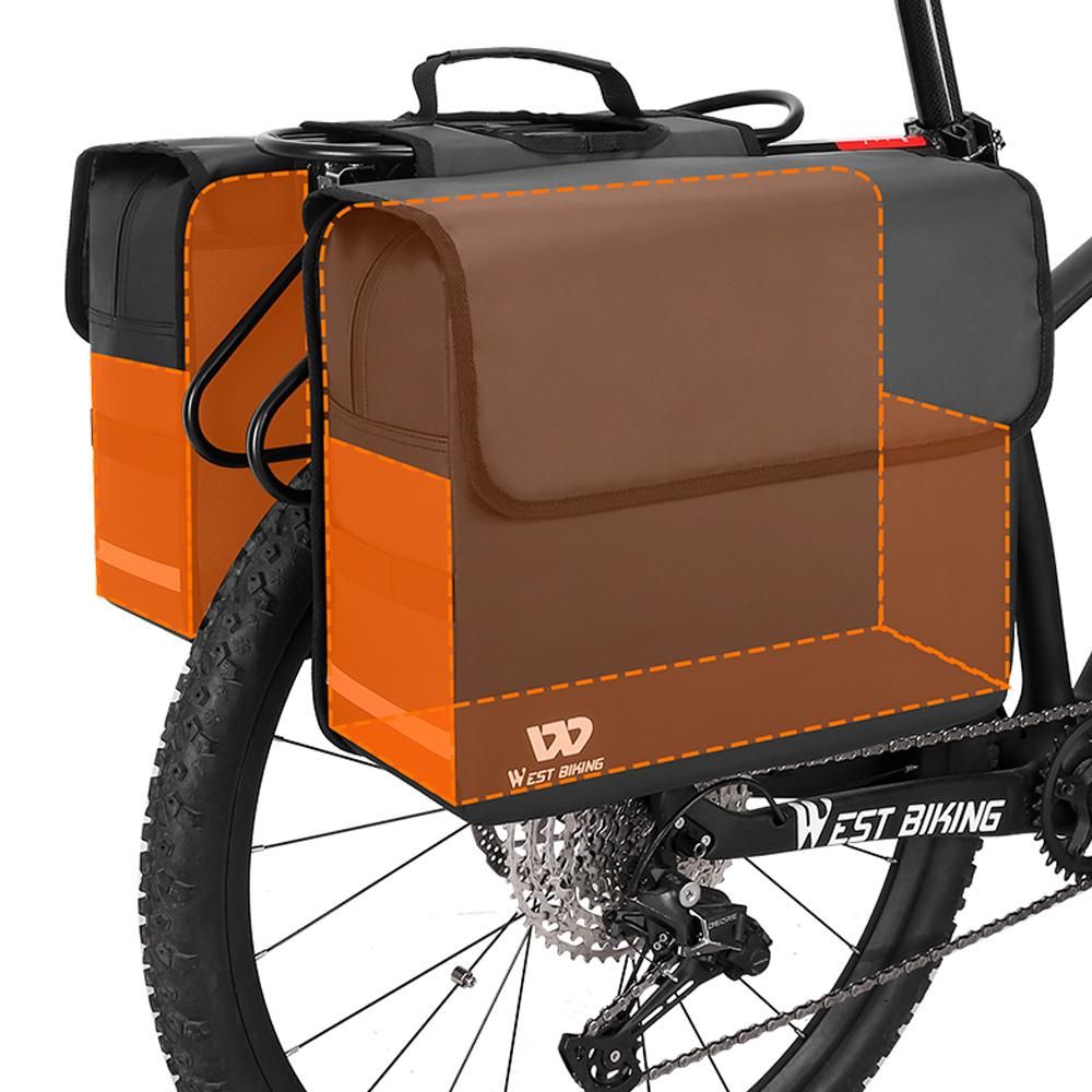 Bicycle Rear Seats Bag Large Capacity Bicycle Carriers Rack Seats Trunk Bags Luggage Carriers Waterproof Cycling Bag
