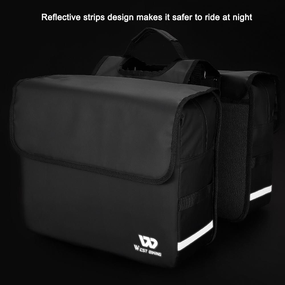 Bicycle Rear Seats Bag Large Capacity Bicycle Carriers Rack Seats Trunk Bags Luggage Carriers Waterproof Cycling Bag