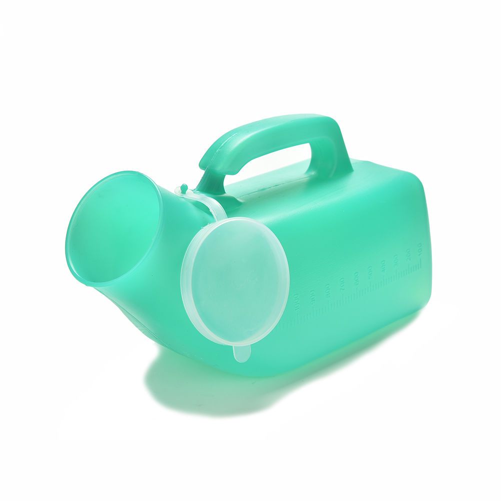 Portable Unisex Mobile Toilet Car Travel Camp Urine Pee Handle Urinal Storage Urinary Bottle Disability Old Man Helper