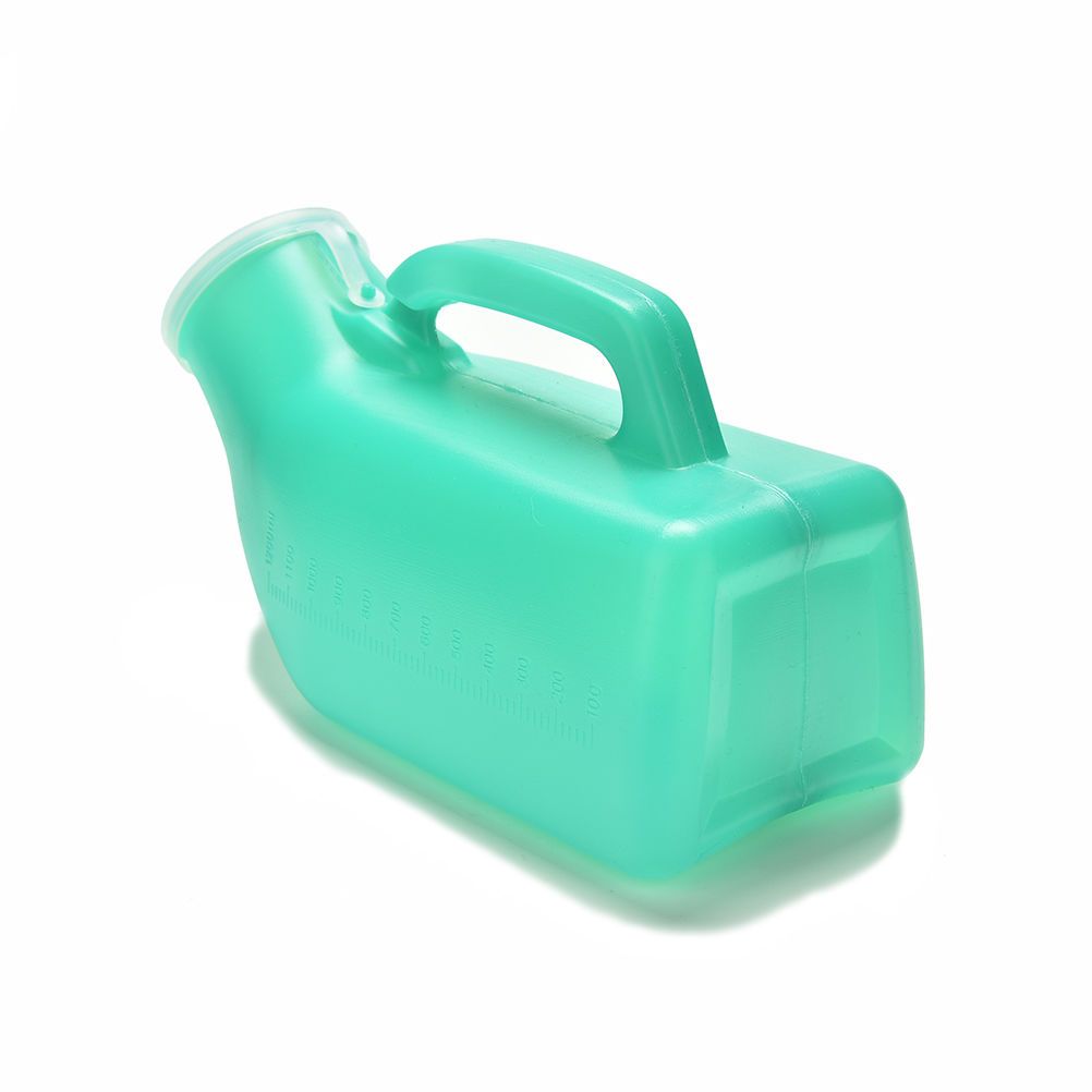Portable Unisex Mobile Toilet Car Travel Camp Urine Pee Handle Urinal Storage Urinary Bottle Disability Old Man Helper