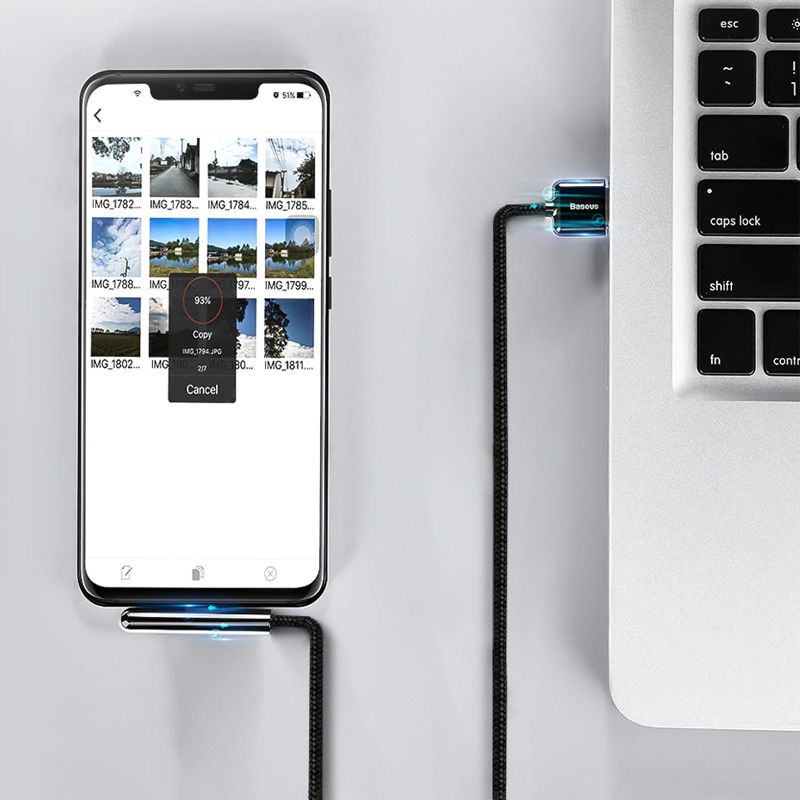 Baseus IPhone USB Cable 2.4A Fast Cable Cord