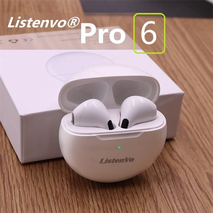 New Noise Canceling Bluetooth Headphones PRO6 Wireless Sports Headphones