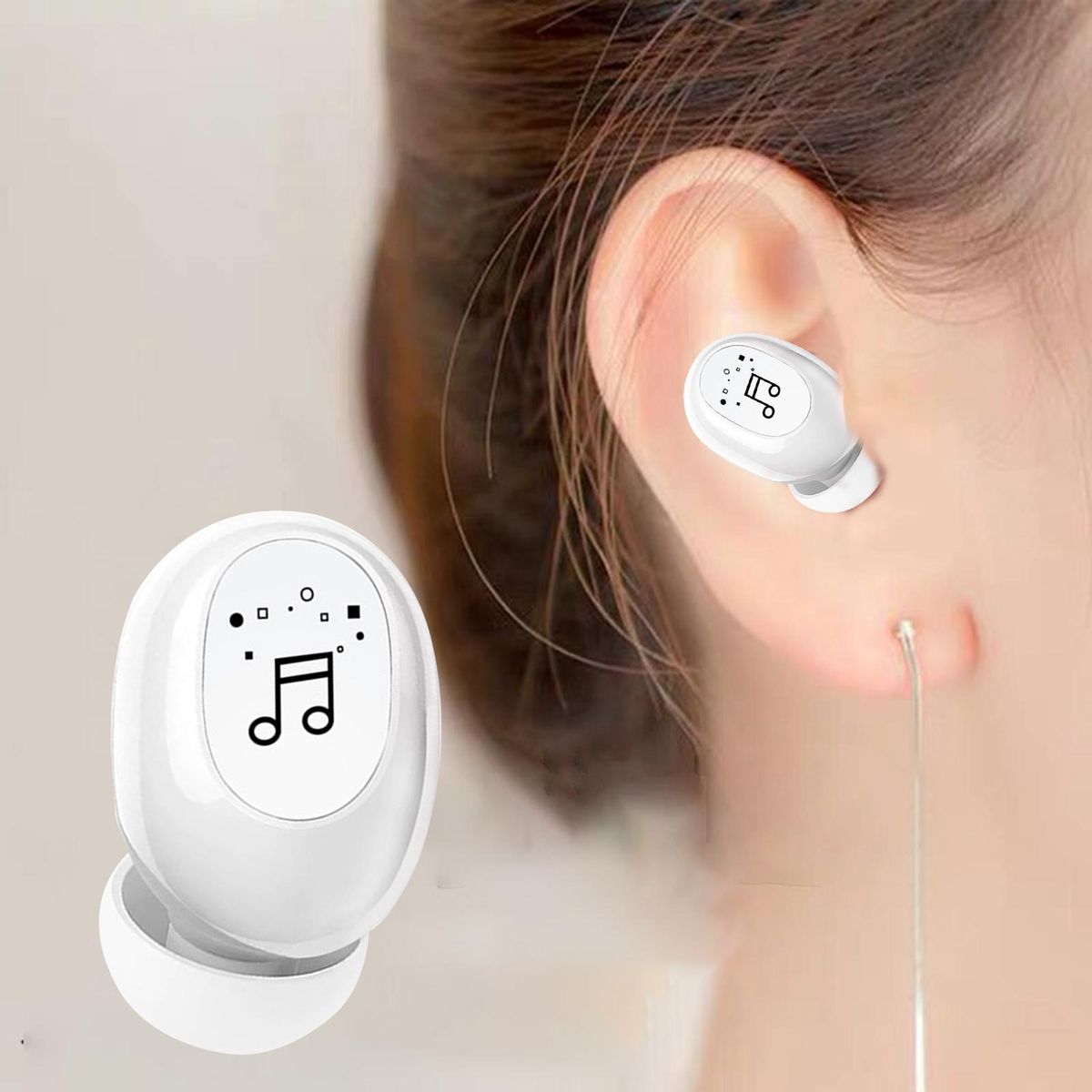 F911 Wireless Earbud Barrier-free High Fidelity-Green