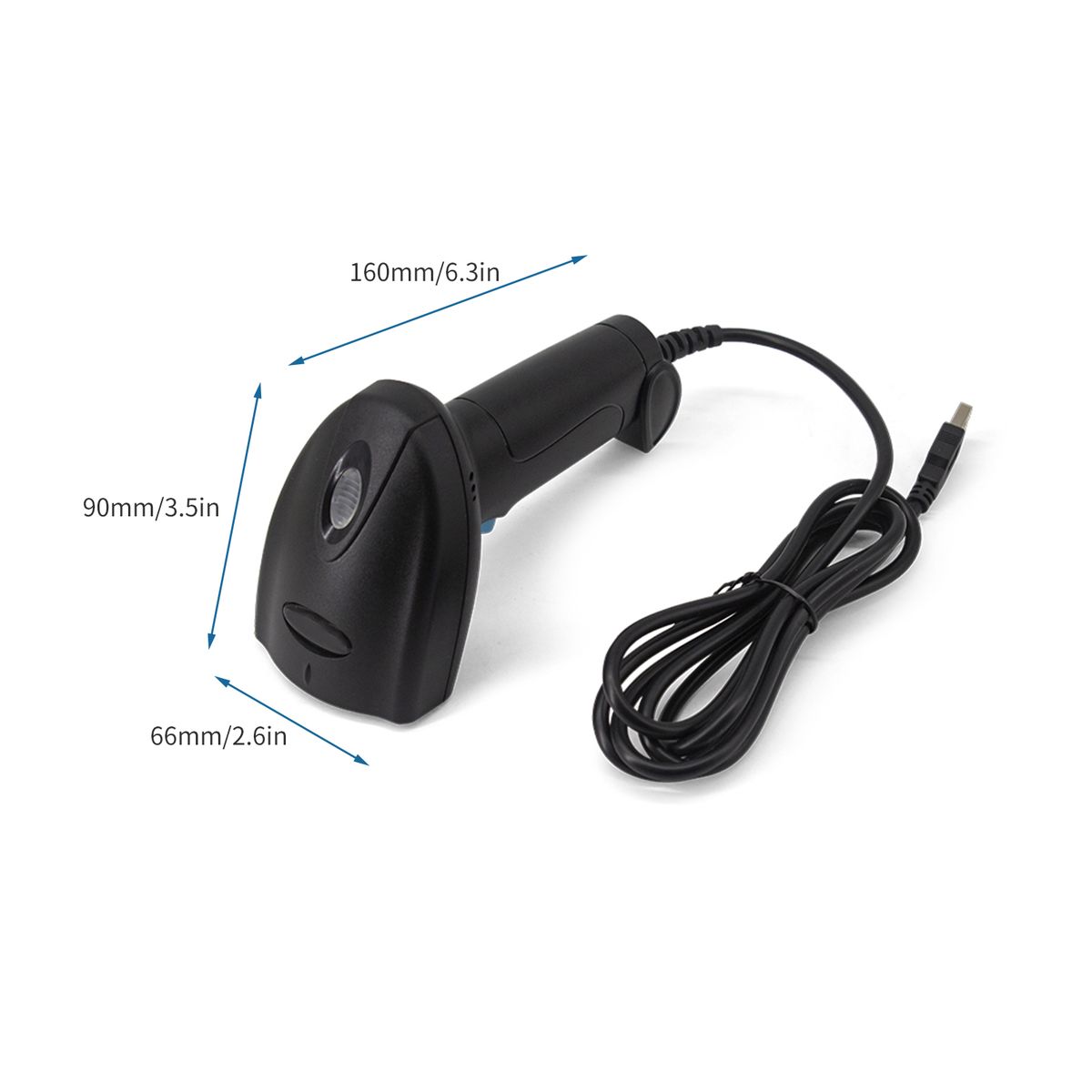 1D/2D Barcode Scanner Handheld USB Wired Bar Code Scanner