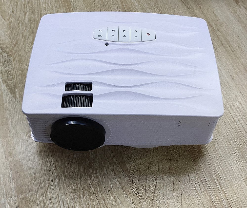 Movie LED TV 1080P 6000 Lumen MINI Projector Valentine's Day Gift+Free Handbag