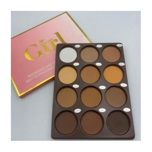 **Who's That Girl 12In1 Professional Powder Palette##