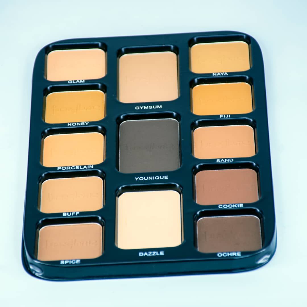 13-in-1 Funaglamz Quality Professional Makeup Matte Powder Pallette + Free Gift